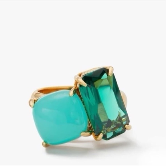 $98 Kate Spade Showtime Ring green - Picture 3 of 8
